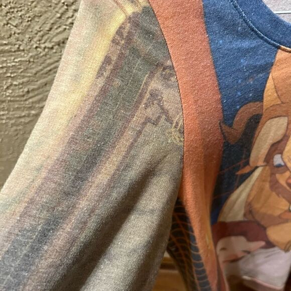Disney Beauty and the Beast size medium long sleeve shirt - Picture 3 of 5